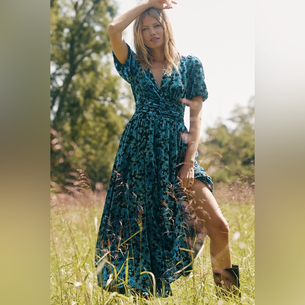 Anthropologie Katerina Button-Front Dress Sz S